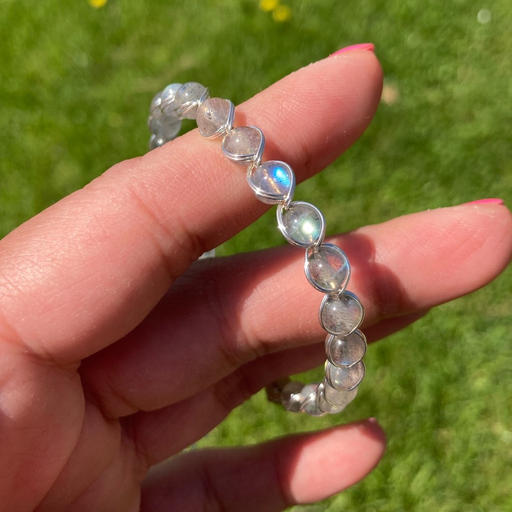 Labradorite bracelet